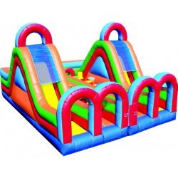 mini turbo rush 2 piece sections side 610127132 Turbo Rush Obstacle Course