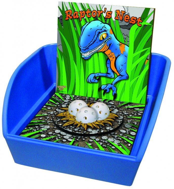 Raptor's Nest Ball Toss Game