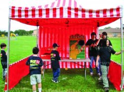 Carnival-Style Frame Tent