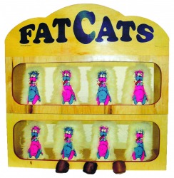 Fat Cats Knock Down Game